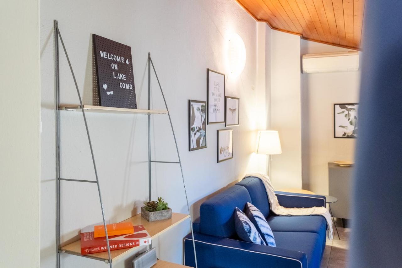 Blue Attic - Historical Como City Center By Rent All كومو المظهر الخارجي الصورة